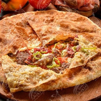 Basturma Sausage Pie