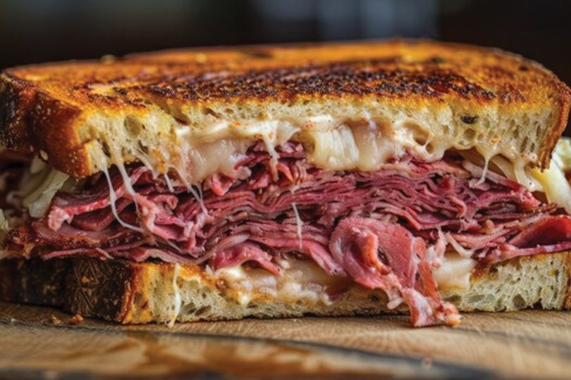 Pastrami toast