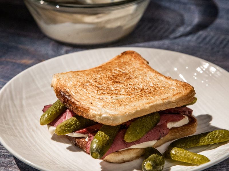 Pastrami Toast