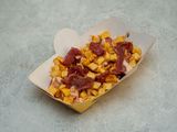 Potato Cubes With Pastrami
