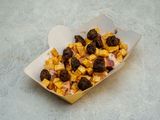 Potato Cubes With Sausage