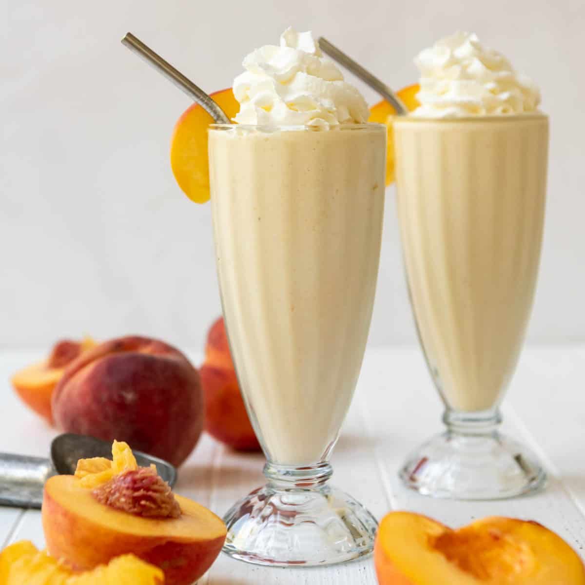 Peach Milk Shake