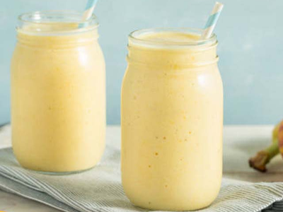 Peach Milkshake