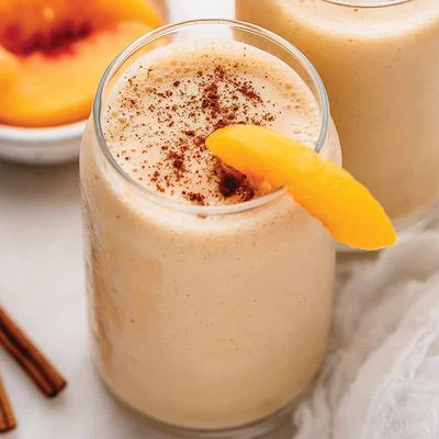 Peach smoothie
