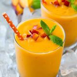 Mango With Peach Milkshake