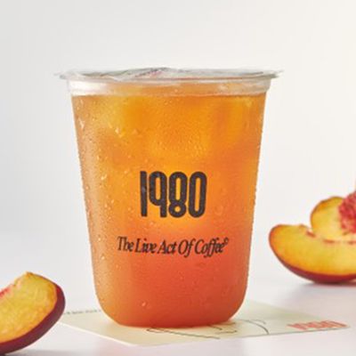 Peach ice tea