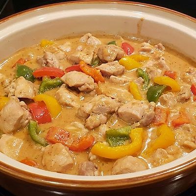 Large Peanut Butter Chicken