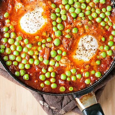 Peas with Eggs