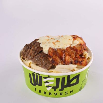 Penne Pasta With Mix Shawerma Large