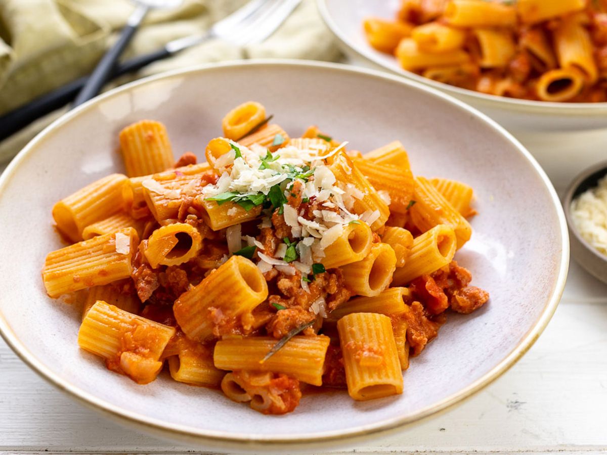 Penne alla Salsiccia