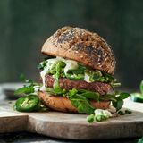 Pepper Sauce Burger Sandwich