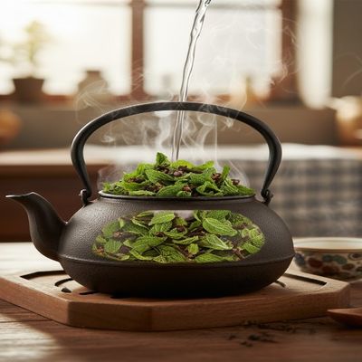 Mint and Clove Teapot
