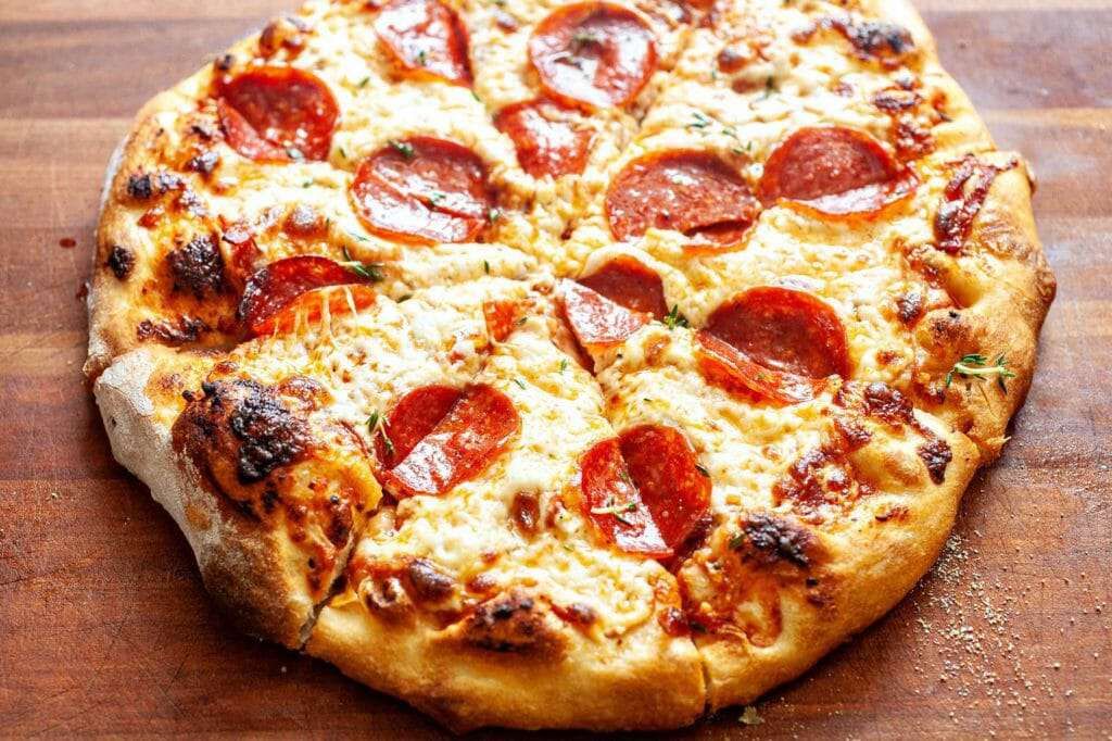 Italian Pepperoni Pizza