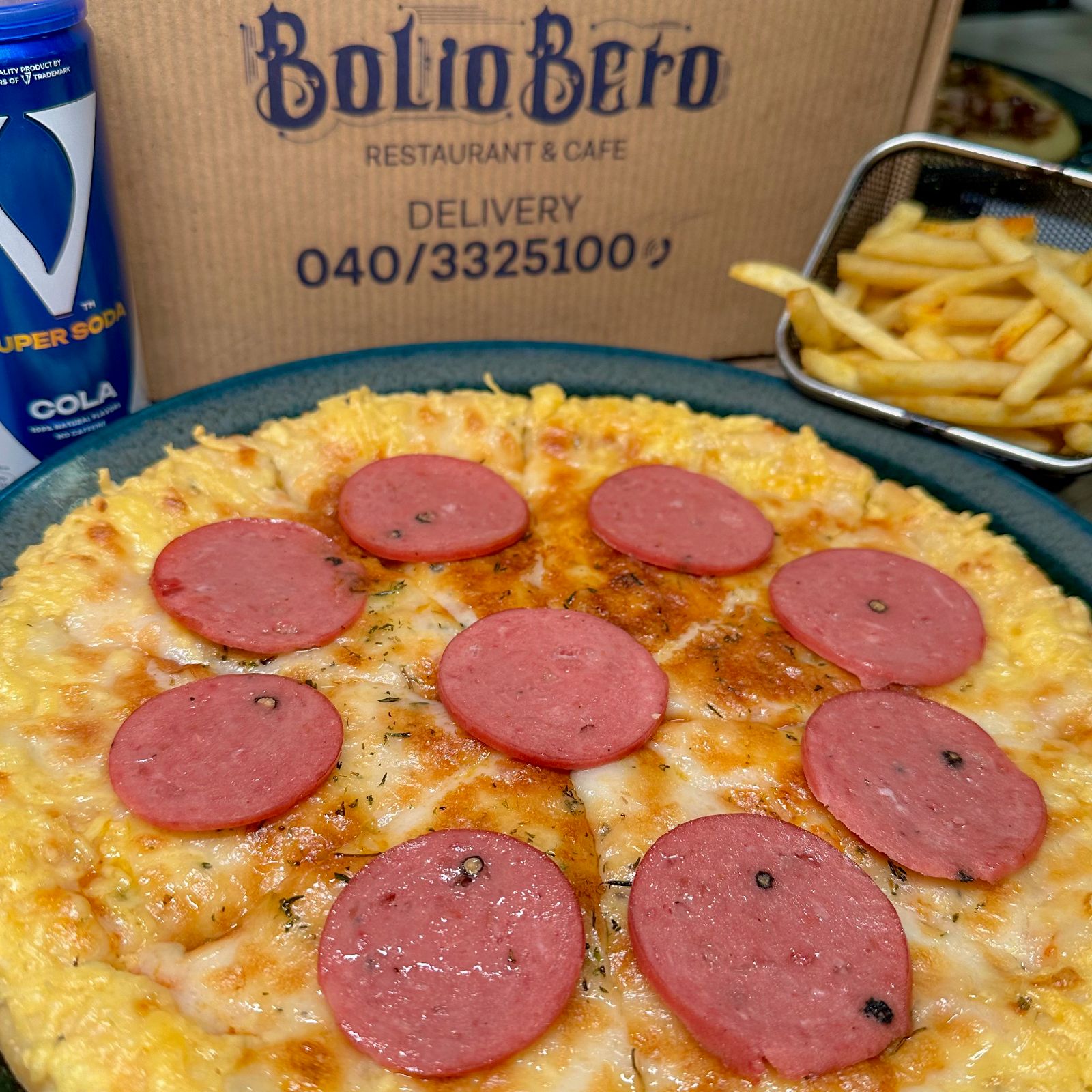 Pepperoni pizza combo