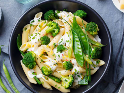 Pesto Ala Cream Fusilli Pasta