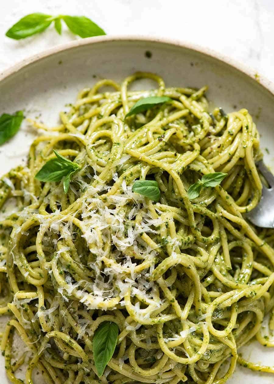 Green pesto Pasta