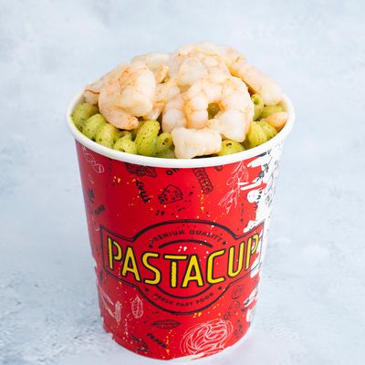 Pesto shrimp