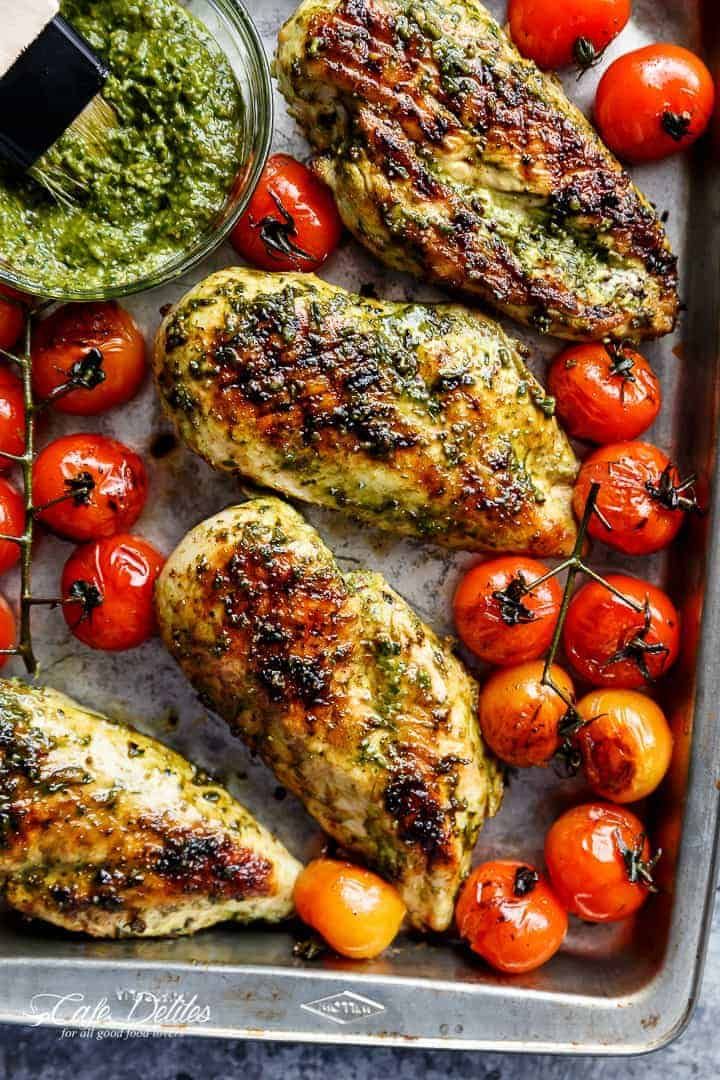 Pesto with Chicken