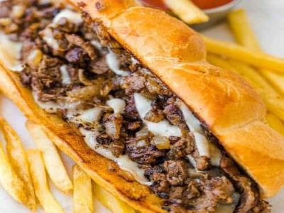 Philly Cheesesteak Sandwich