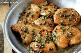 Piccata Champagnion Platter