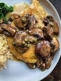 Piccata With Mushroom Platter