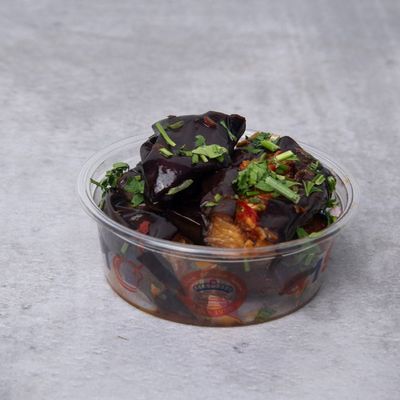 small pickled eggplant