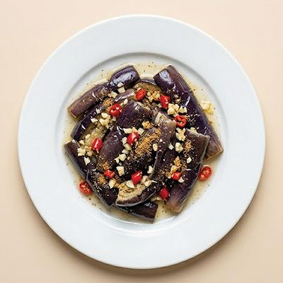 Pickled eggplant dish
