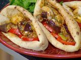 Pickled Eggplant Sandwich