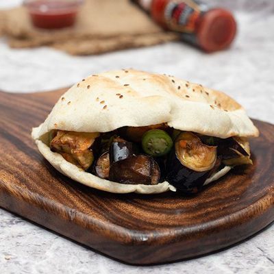 Pickled Eggplant Sandwich
