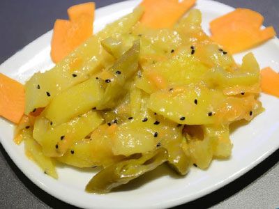 Pickled Lemons With Safflower