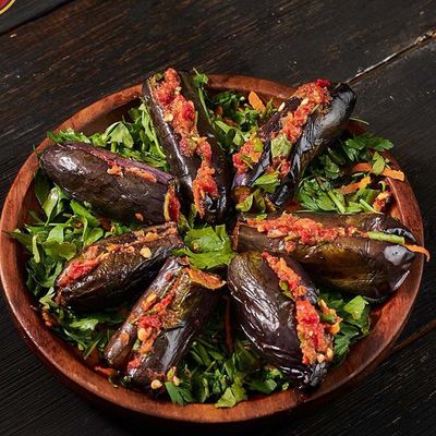 Pickled Eggplant Salad