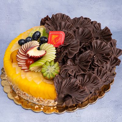 Piece 28, Half And Half Torte