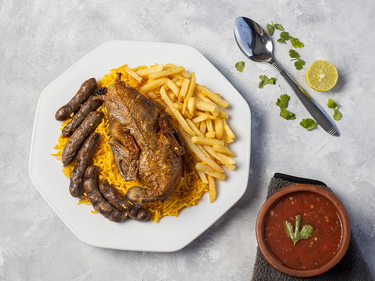 Pigeon And Sausage