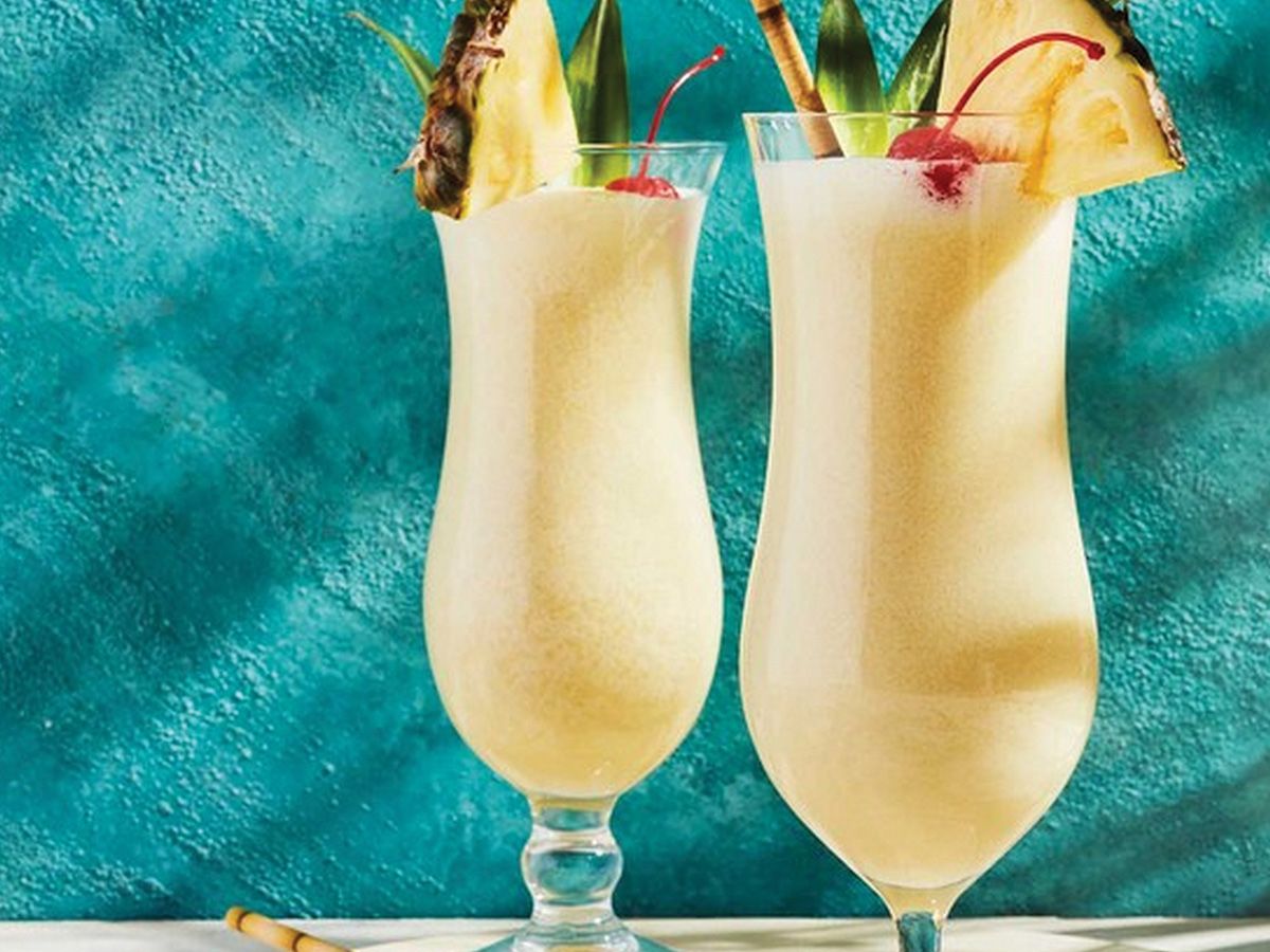 Fresh Pina Colada Cocktail