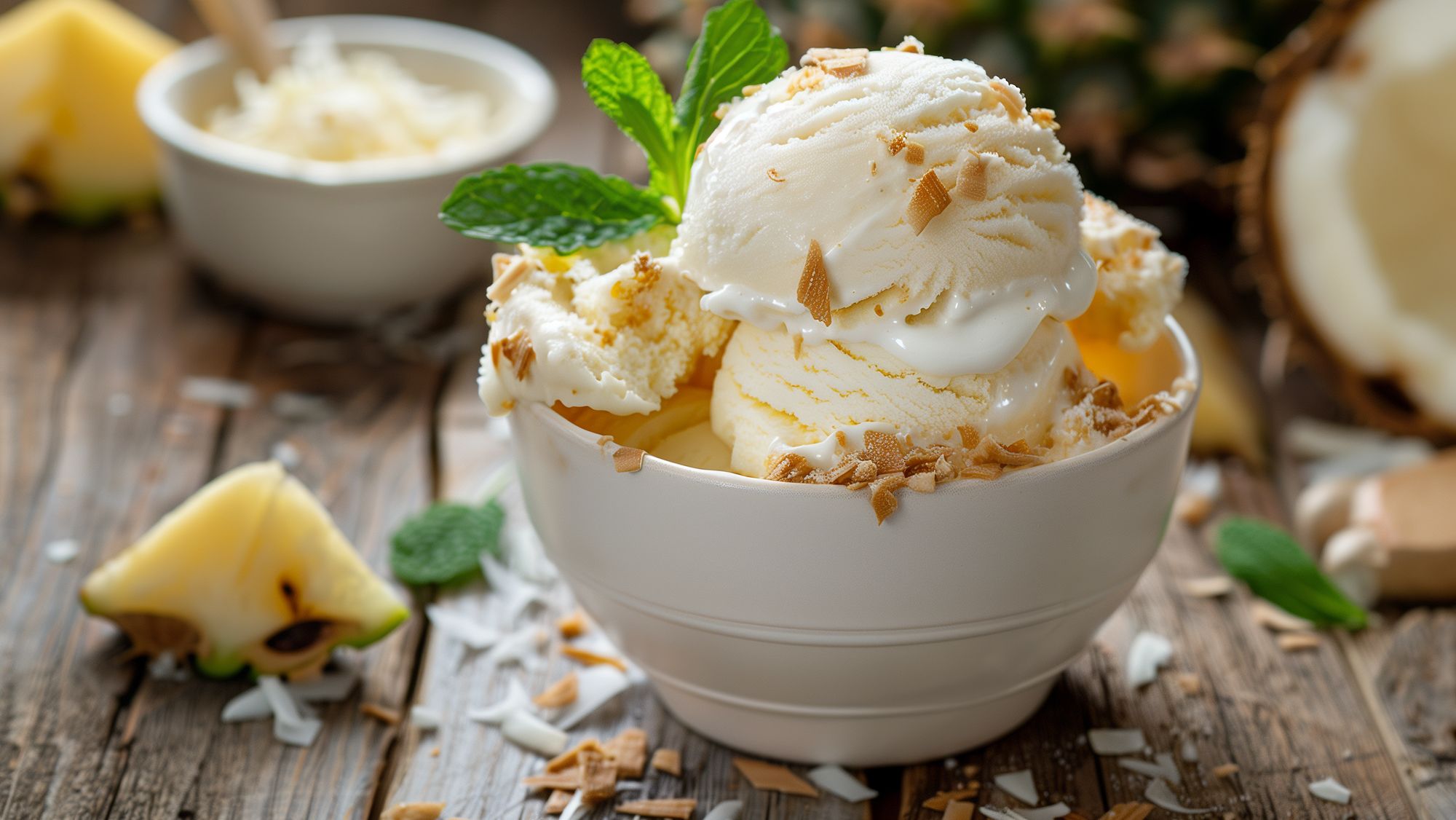 Pina Colada Ice Cream