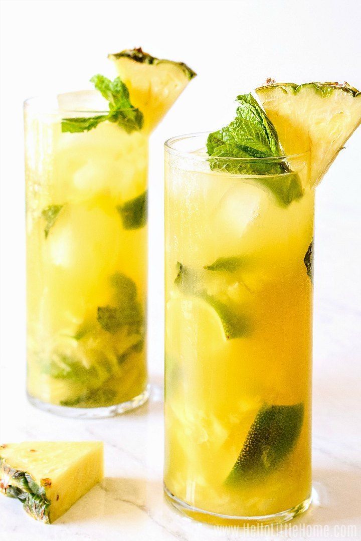 Fresh pineapple Juice
