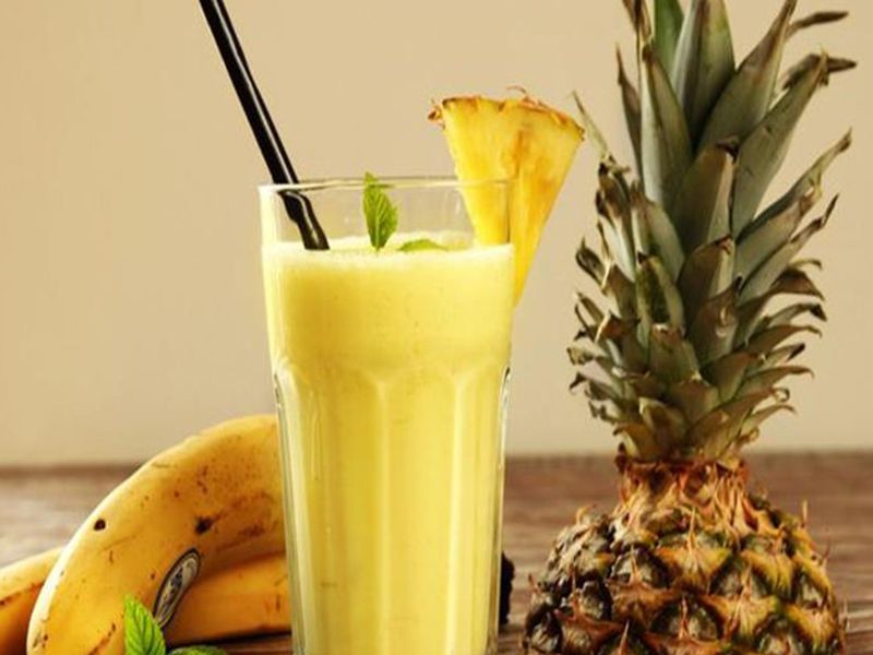 Pineapple And Banana Juice
