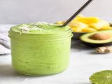 Pineapple With Avocado Juice