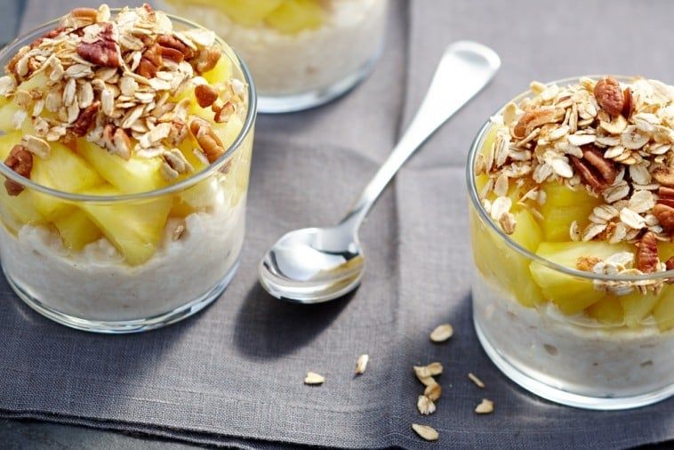 Pineapple Yogurt With Ginger