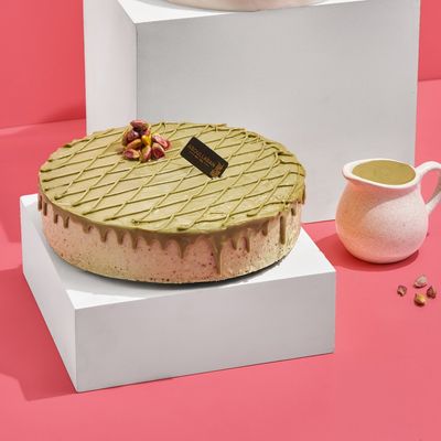 Pistachio Ice Cream Torte
