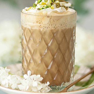Hot Pistachio Latte