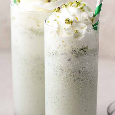 Pistachio Marshmallow Milkshake