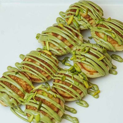 Mini Pancakes pistachio