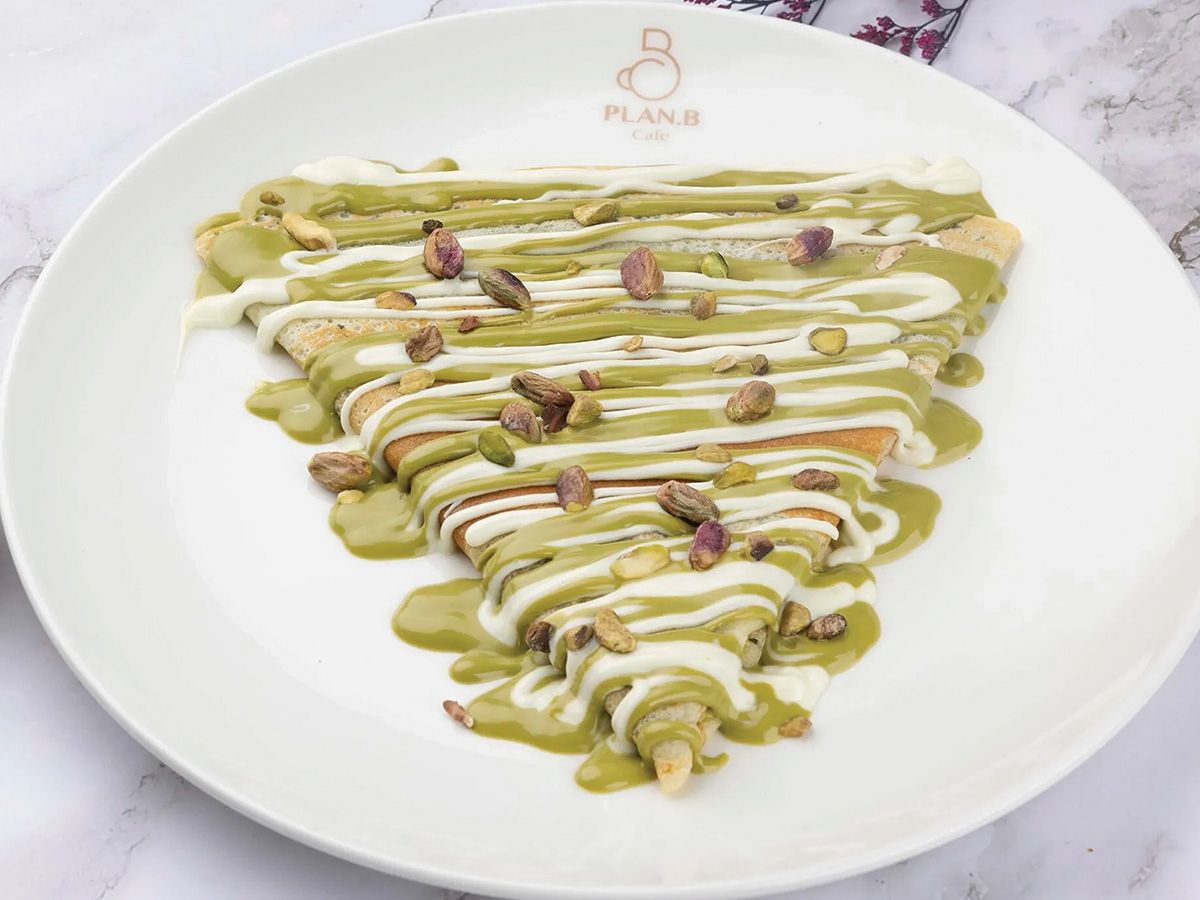Pistachio original crepe