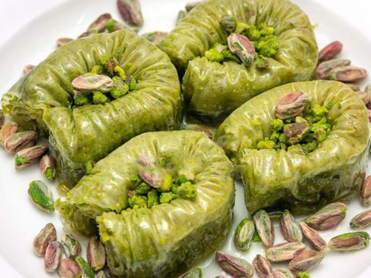 Pistachio Padisah Baklava
