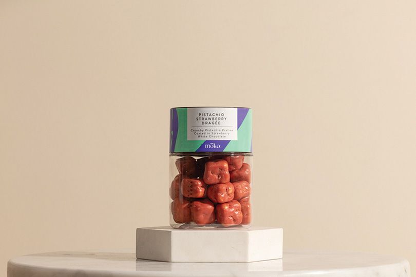 Pistachio Strawberry Dragée