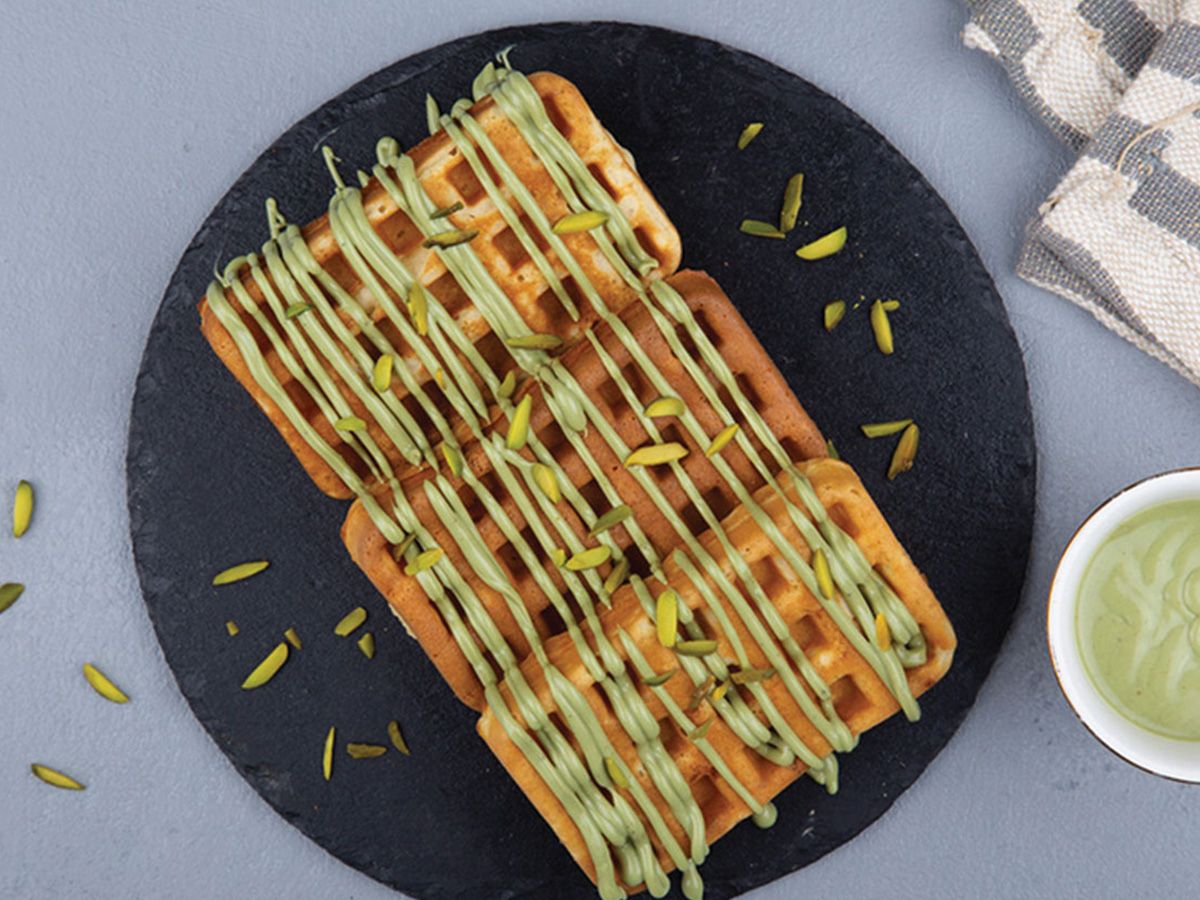 Waffle Pistachio