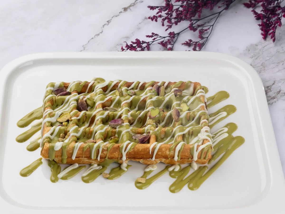 PISTACHIO WAFFLE