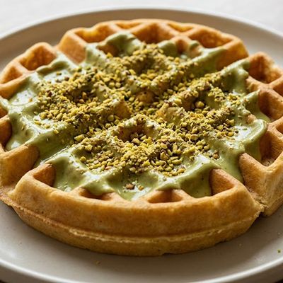 Pistachio Waffle