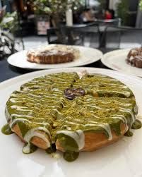 Pistachio Spread Waffle